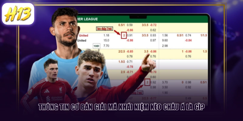 Thông tin cơ bản giải mã khái niệm kèo châu Á là gì?